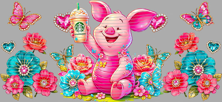 16oz Disney style-D-2988
